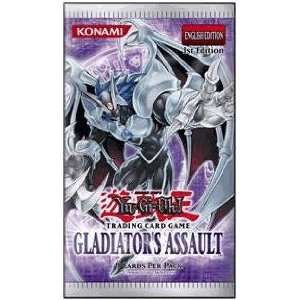  Yu Gi Oh Cards   Gladiators Assault   Booster Pack [Toy 