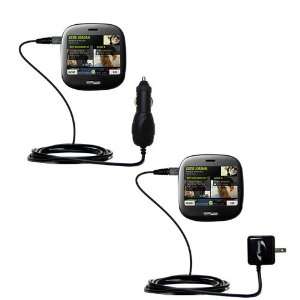 Car and Wall Charger Essential Kit for the Microsoft KIN ONE / KIN 1 