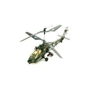  RC AH 64 Apache RTF 4 CH Electric Helicopter Toys & Games