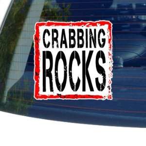  Crabbing Rocks   Window Bumper Laptop Sticker Automotive