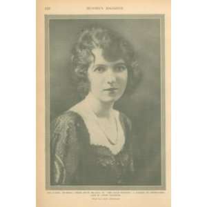  1921 Print Actress Ina Clare 