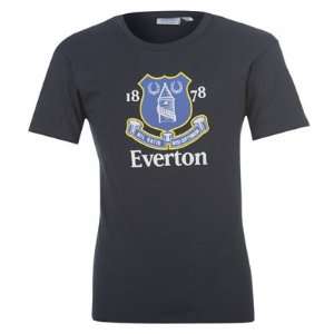  Everton FC Authentic EPL Crest T Shirt Medium 38/40 