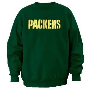  Green Bay Packers Green Embroidered Classic Crew 