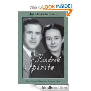 Kindred Spirits Four Hundred Years of an American Family Joe David 