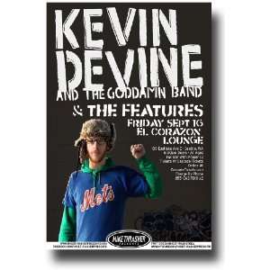  Kevin Devine Poster   Concert Flyer   Sea Sept 11