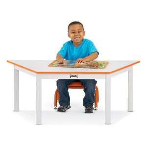  Trapezoid Table   24 High   Blue   School & Play Furniture Baby