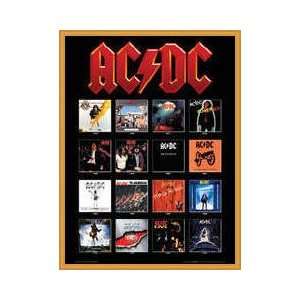  Acdc Albums Framed Poster