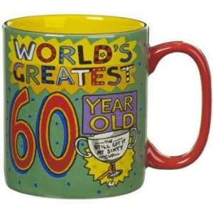  Worlds Greatest 60 Year Old Novelty Coffee/tea Mug 