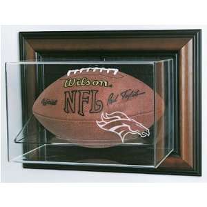 Denver Broncos NFL Case Up Football Display Case (Horizontal 