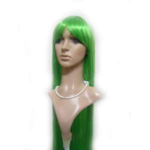  TOP anime Code Geass C.C. green Cosplay party Wig Costume 