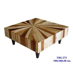  Mixed Wood Coffee Table Custom Sizes & Designs Available 