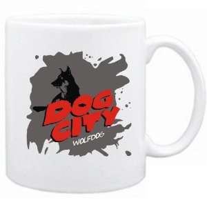  New  Dog City  Wolfdog  Mug Dog