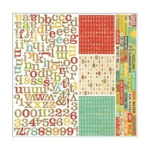  100 Days Of Summer Cardstock Stickers 12X12   Expressions 