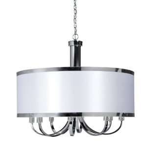 Steven And Chris By Artcraft Lighting SC438WH Madison Transitional 8 