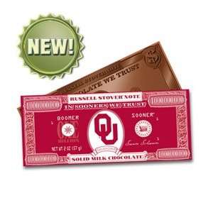 Russell Stover 1317 2 oz. University of Oklahoma Milk Chocolate Money