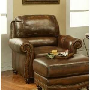    Parker Living Cambria Leather Pushback Recliner