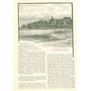   1887 Ireland From Antrim To Cushendall Shanes Castle 