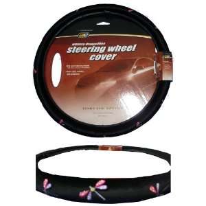  Steering Wheel Cover   Whimsy Dragonflies Automotive