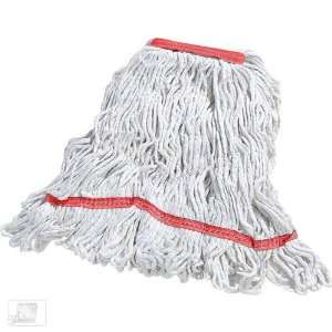   Large Looped End Narrow Wet Mop w/Red Band