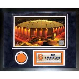  Syracuse Basketball Mini Game Used Court Collage Sports 