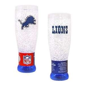  Detroit Lions Crystal Pilsner Glass