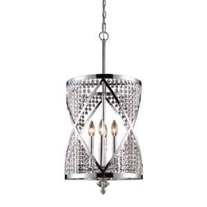  Elk 11234/4 Crystoria 4 Light Chandelier In Polished 