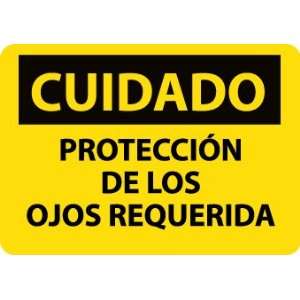  SIGNS PROTECCION DE LOS OJOS REQUERIDA