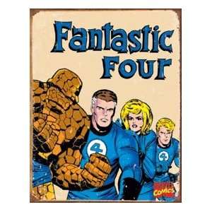  Fantastic Four Retro Tin Sign #1479 