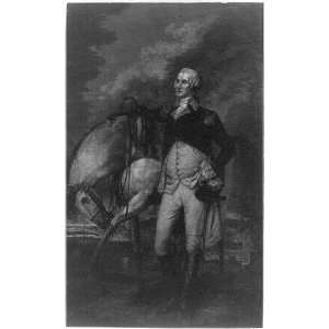 George Washington,1732 1799,standing alongside horse,political leader 