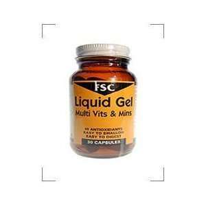  Fsc Liquid Gel Multi Vits & Mins 60 Capsules Health 