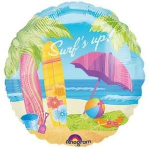  18 Surfs Up   Party Themed Balloon Toys & Games