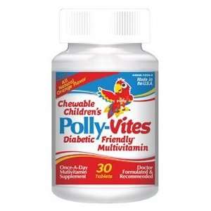  POLLY VITES MULTIVITE CHEWS Size 30 Health & Personal 