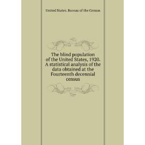   decennial census United States. Bureau of the Census Books