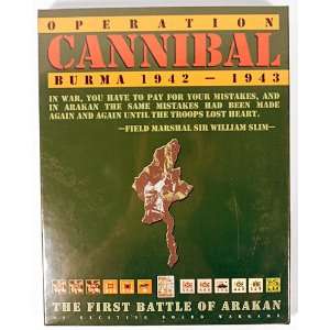   Avalanche Press Operation Cannibal Burma 1942 1943 