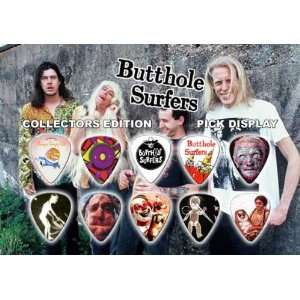  Butthole Surfers Premium Celluloid Guitar Picks Display A5 