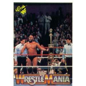 1990 Classic WWF Series 2 History of WrestleMania Wrestling Card #73 