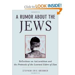  A Rumor about the Jews Antisemitism, Conspiracy, and the 