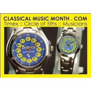  Timex (Men)  Music Circle of 5ths Watch  U.S. Patent 