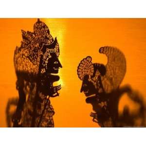  Theatre Display of Balinese Shadow Puppets or Wayang, Ubud 