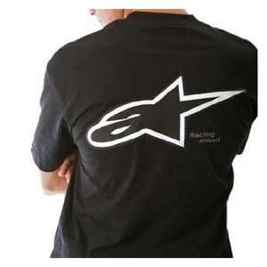  Alpinestars Logo Astar T Shirt   Medium/Black Automotive
