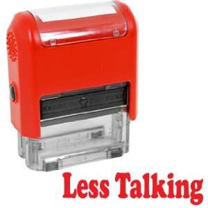  Teacher Stamps   Less Talking (55083)