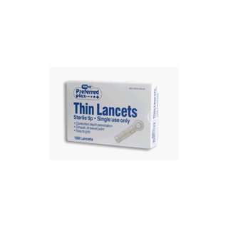  Lances, Lancets   Thin   100 ea
