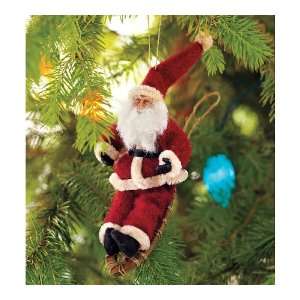  Santa Snowshoe Ornament