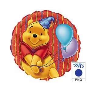  Pooh Party Time 18 Mylar Balloon