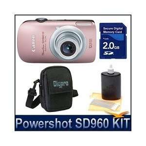 Canon PowerShot SD960 IS Digital Camera (Pink) 12.1 Megapixel, 4x 