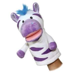  Aurora Plush 10 Brites Puppets Zebra Toys & Games
