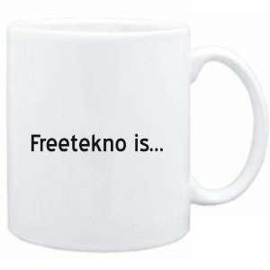  Mug White  Freetekno IS  Music