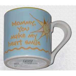  Figi Mommy, You Make My Heart Smile Ceramic Mug Kitchen 