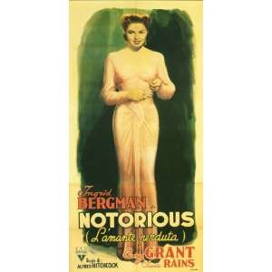  Notorious   Movie Poster   27 x 40