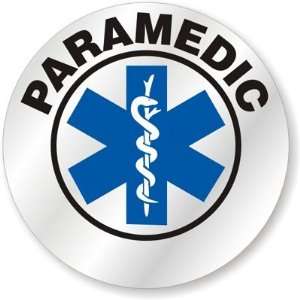  Paramedic Vinyl (3M Conformable)   1 Color Spot Sticker, 2 